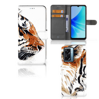 Hoesje OPPO A77 5G | A57 5G Watercolor Tiger