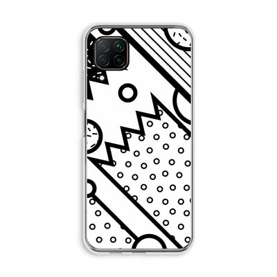 Pop Art #4: Huawei P40 Lite Transparant Hoesje