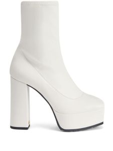 Giuseppe Zanotti bottines The New Morgana 120 mm - Blanc