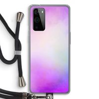 Clouds pastel: OnePlus 9 Pro Transparant Hoesje met koord Clouds pastel: OnePlus 9 Pro Transparant Hoesje met koord