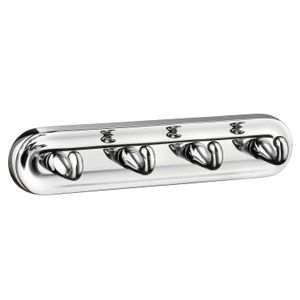Hakenrek Smedbo Villa 23 x 4.4 x 4.4 cm Chroom