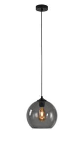 Artdelight Design hanglampMarino grijs glas Ø 25cm - HL MARINO-25 GR