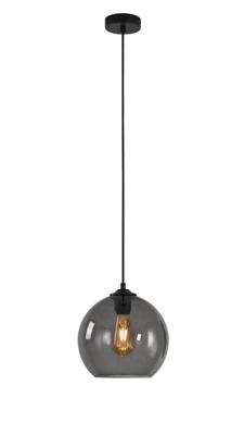 Artdelight Design hanglampMarino grijs glas Ø 25cm - HL MARINO-25 GR