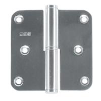 HDD | Paumelle | 80X80X2,5 | Chroom