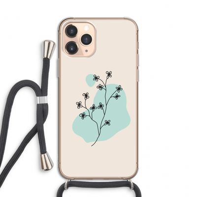 Love your petals: iPhone 11 Pro Transparant Hoesje met koord