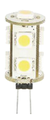 Led G4 Steeklamp 1,8 Watt - 10-30 Volt - 3000K