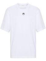 Marine Serre Crescent Moon organic-cotton T-shirt - Blanc