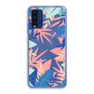 Tropisch: Xiaomi Redmi 9T Transparant Hoesje