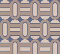 AS Creation Retro Chic - Blauw - Retro - 395363