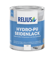 relius hydro-pu seidenlack wit 2.5 ltr