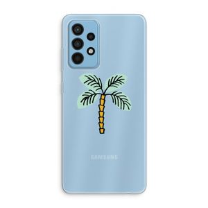 Palmboom: Samsung Galaxy A52 Transparant Hoesje