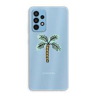 Palmboom: Samsung Galaxy A52 Transparant Hoesje