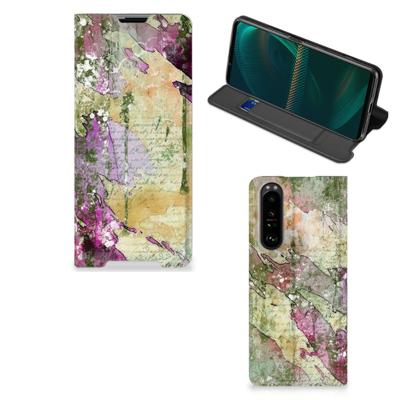 Bookcase Sony Xperia 5 III Letter Painting Bookcase Sony Xperia 5 III Letter Painting