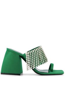 Nodaleto mules Bula Preston 90 mm - Vert