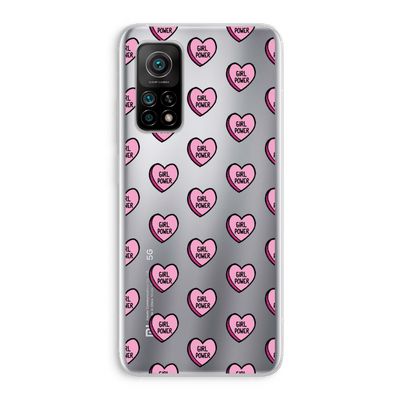 GIRL POWER: Xiaomi Mi 10T 5G Transparant Hoesje