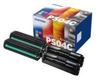 Samsung CLT-P504C 4-pack originele cyaan/magenta/gele/zwarte tonercartridge