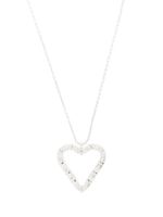 Bleue Burnham collier en argent sterling Heart Willow