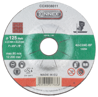Connex Slijpschijf Steen 125Mm - COX938011