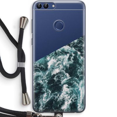 Zee golf: Huawei P Smart (2018) Transparant Hoesje met koord