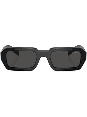 Prada Eyewear lunettes de soleil à monture rectangulaire - Noir