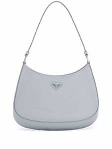 Prada sac porté épaule Cleo en cuir - Bleu