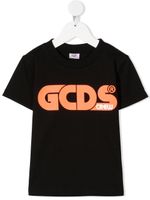 Gcds Kids t-shirt à logo imprimé - Noir