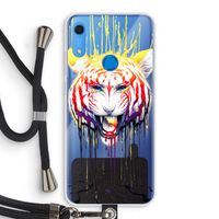 Fading: Huawei Y6s Transparant Hoesje met koord