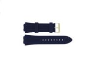 Horlogeband Guess W0674G2 / W0674G4 / Force Rubber Blauw 19mm