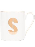 Bitossi Home tasse Lettre S en porcelaine - Tons neutres