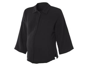 esmara Mousseline dames zwangerschapsblouse (Zwart, S (36/38))