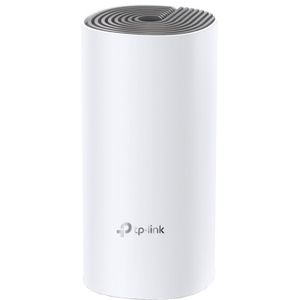 TP-Link Deco E4 (1-pack) Dual-band (2.4 GHz / 5 GHz) Wi-Fi 5 (802.11ac) Wit, Grijs Intern