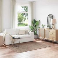 Antislip Shaggy Tapijt Bruin 140 x 200 cm PP
