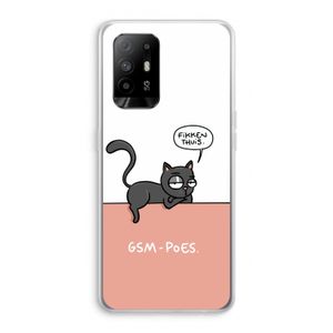 GSM poes: Oppo A94 5G Transparant Hoesje