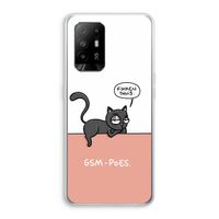 GSM poes: Oppo A94 5G Transparant Hoesje