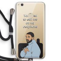 Hotline bling: Huawei Ascend P8 Lite (2017) Transparant Hoesje met koord