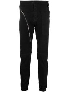 Rick Owens DRKSHDW pantalon de jogging Aircut en jean - Noir