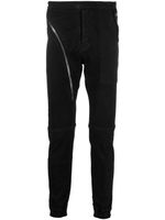 Rick Owens DRKSHDW pantalon de jogging Aircut en jean - Noir