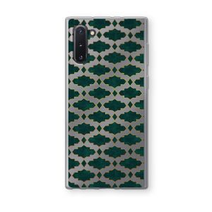 Moroccan tiles: Samsung Galaxy Note 10 Transparant Hoesje