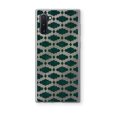 Moroccan tiles: Samsung Galaxy Note 10 Transparant Hoesje