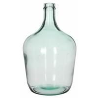 Mica Decorations Vaas Diego - flessenhals - gerecycled glas - 27 x 42 cm