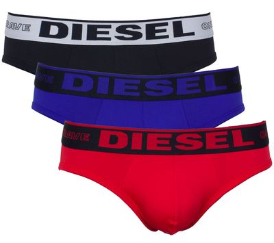 Diesel 55-D Slips microfiber Mutande 3-pack