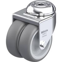 Blickle LMDA-TPA 75G Dubbel zwenkwiel Wieldiameter: 75 mm Draagvermogen (max.): 100 kg 1 stuk(s)