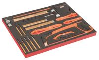 Bahco Foaminlay Fit&Go 3/3 met slag- en snijgereedschap en slangklemtangen - met lasermarkering - 26-delig - FF1A224LM Bahco Foaminlay Fit&Go 3/3 met slag- en snijgereedschap en slangklemtangen - met lasermarkering - 26-delig - FF1A224LM