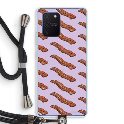 Bacon to my eggs #2: Samsung Galaxy Note 10 Lite Transparant Hoesje met koord