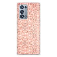OPPO Reno 6 Pro Plus 5G | TPU bumper | Pattern Orange