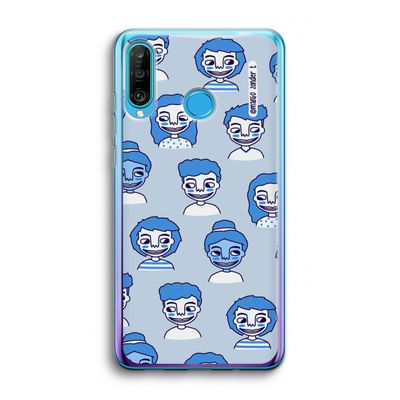 Gezichtjes: Huawei P30 Lite Transparant Hoesje
