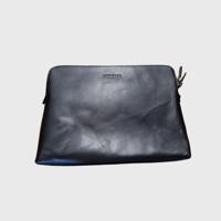 Alpha | Alpha Laptop sleeve Carry-All 15,6'' Leren Laptophoes Zwart
