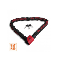 Citycat kettingslot art*** 120cm. met nylon hoes