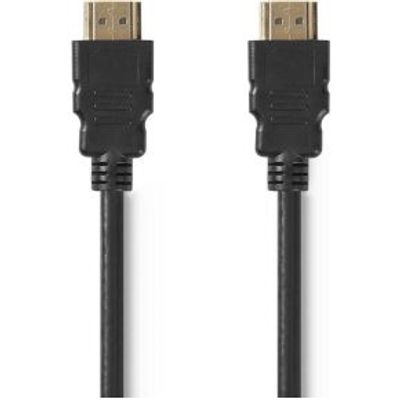 HDMI Kabel | HDMI-HDMI | 8K@60Hz | eARC | Verguld | 1.00 m | PVC | Zwart