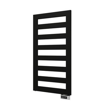 Plieger Bellezza-EL elektrische designradiator 60x115.5cm 600watt staal Zwart mat 1138058